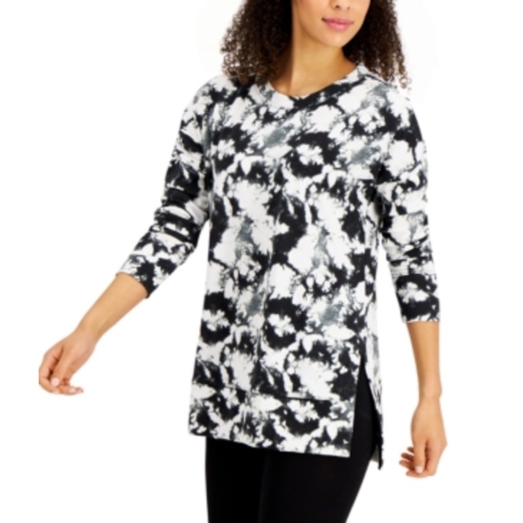 NWT Jenni Super Soft Tunic Pajama Top - Picture 1 of 1